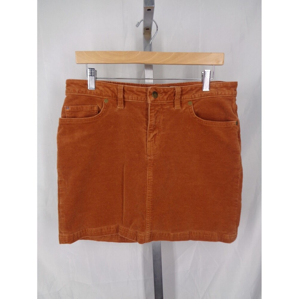 Patagonia Corduoroy Mini Skirt Saddle Brown Size 8
